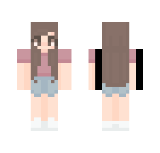 Pink Shirt and Cute shorts