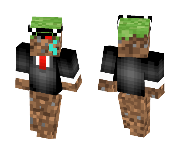 derp dirt - Male Minecraft Skins - image 1