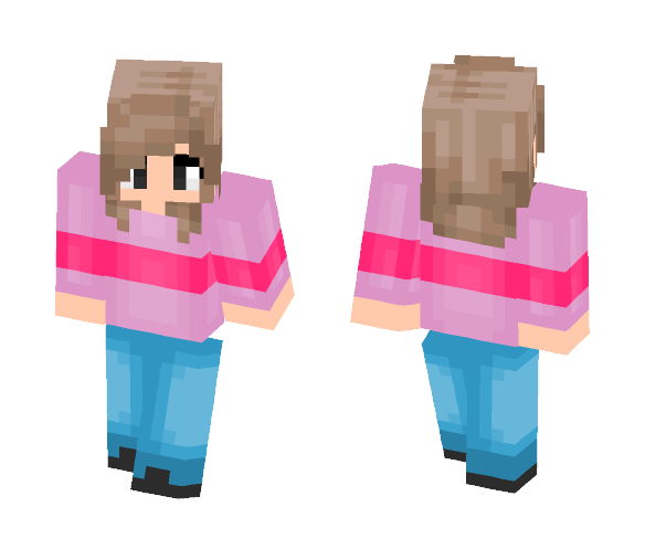 SkyTale Frisk - Interchangeable Minecraft Skins - image 1