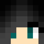 Cute black hair girl ???????????? - Color Haired Girls Minecraft Skins - image 3