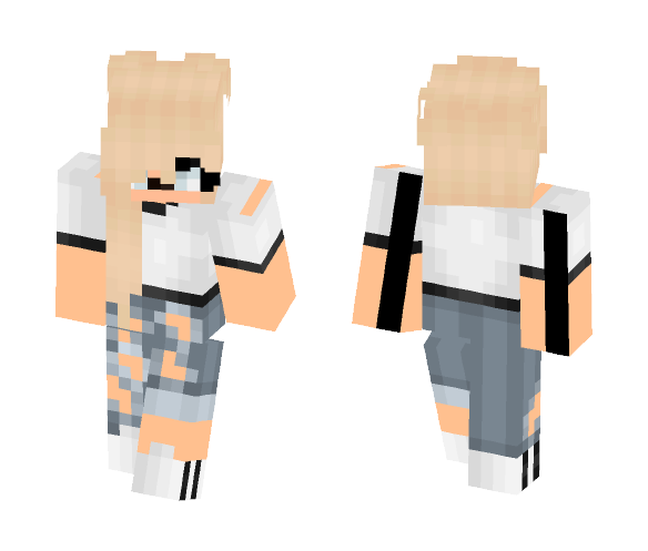 Cute skin - Female Minecraft Skins - image 1