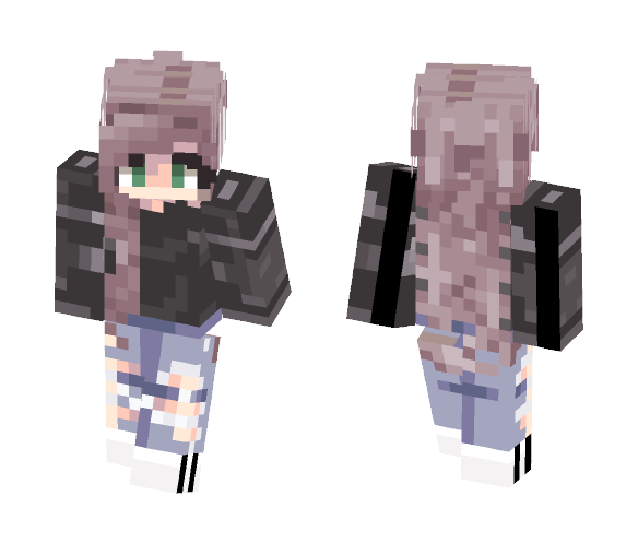 Slick Black - Female Minecraft Skins - image 1