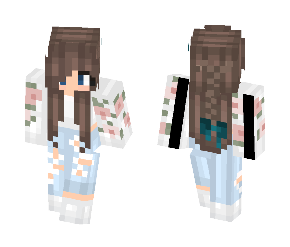 Download Free Kawaii Girl Skin Skin for Minecraft image 1 Kawaii Girl Skin - Girl Minecraft Skins - image 1