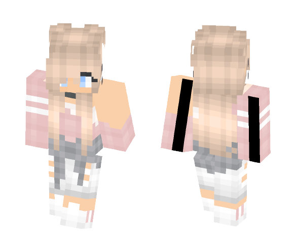 Cute sweater - Female Minecraft Skins - image 1