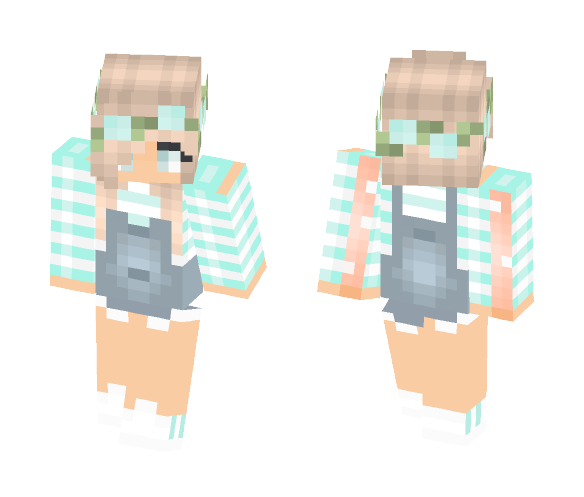 Blue - Female Minecraft Skins - image 1
