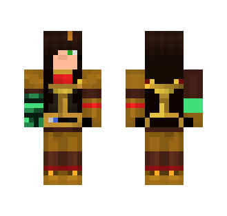 Jesse(F) With Armor and Gauntlet
