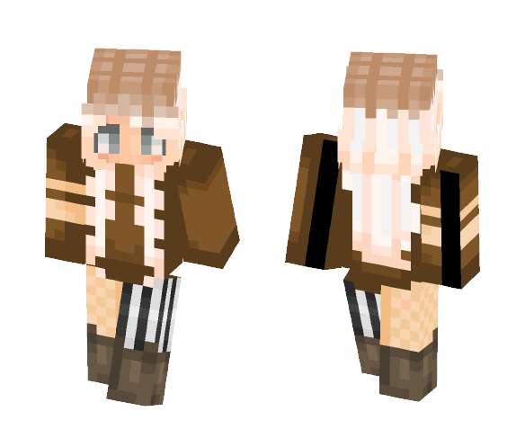 Chocolate Orange - Female Minecraft Skins - image 1