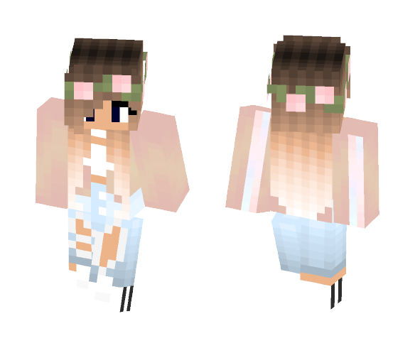 Flower crown ???????? - Flower Crown Minecraft Skins - image 1