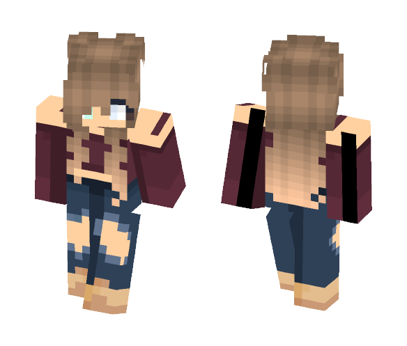 cute eyes - Female Minecraft Skins - image 1