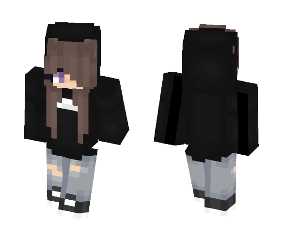 Emo girl - Girl Minecraft Skins - image 1