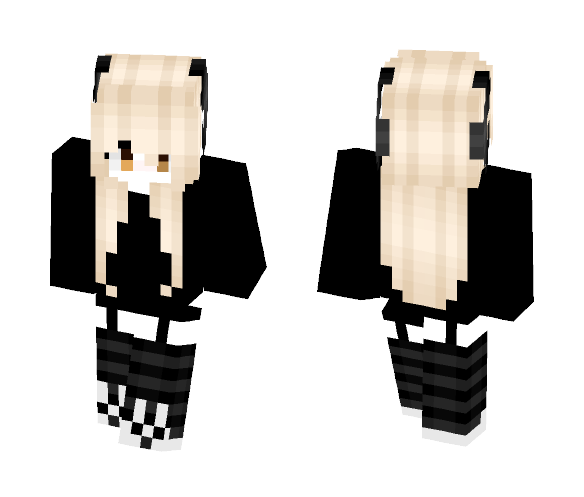Cute emo girl - Cute Girls Minecraft Skins - image 1