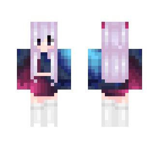 Pink haired wolf girl ????