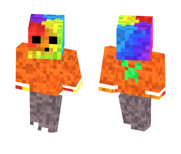 Rainbow Slime - Male Minecraft Skins - image 1