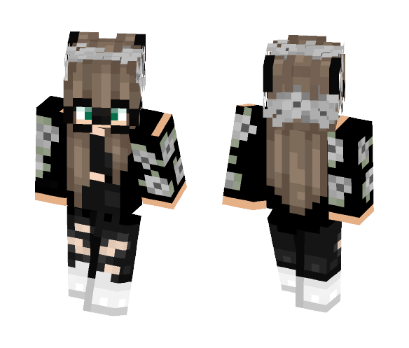 Cute glasses - Female Minecraft Skins - image 1