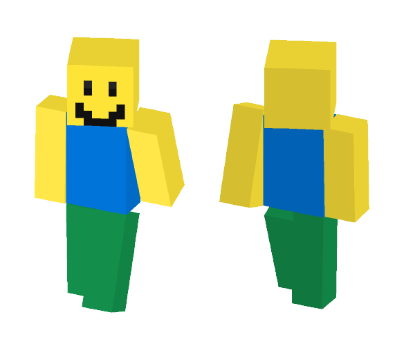 Roblox noob - Interchangeable Minecraft Skins - image 1