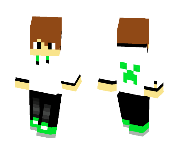 Creeper Boy - Boy Minecraft Skins - image 1