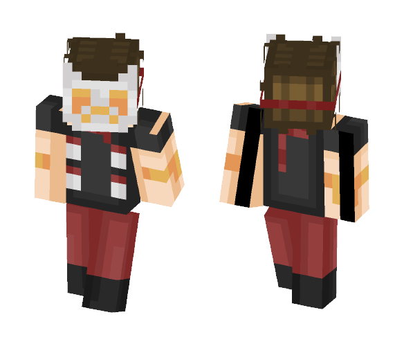 Mask Boy - Boy Minecraft Skins - image 1