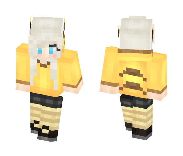 Pikachu Girl - Girl Minecraft Skins - image 1