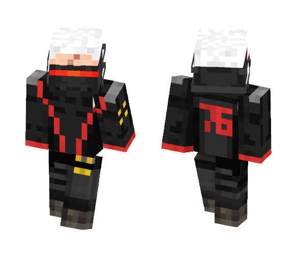 Jet Soldier:76 - Male Minecraft Skins - image 1