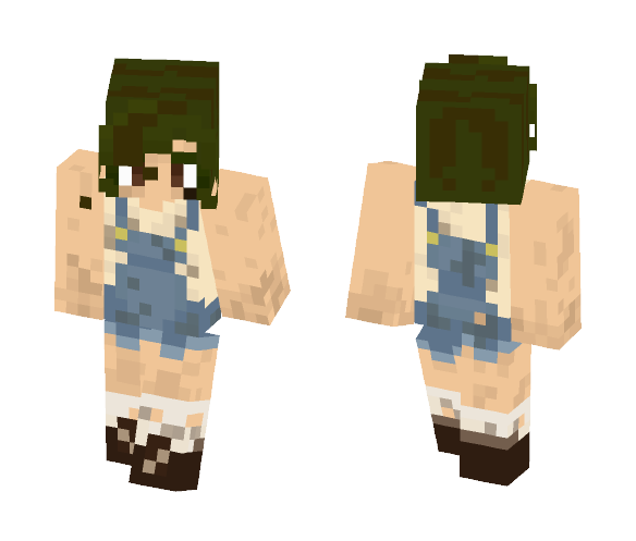 Gina's Usual Look [S-Krown's OC] - Female Minecraft Skins - image 1