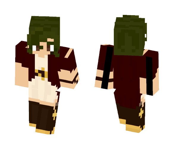 Gina's Clean Attire [S-Krown's OC] - Female Minecraft Skins - image 1