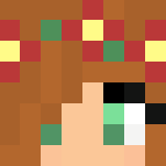 Summer cute flower girl - Cute Girls Minecraft Skins - image 3