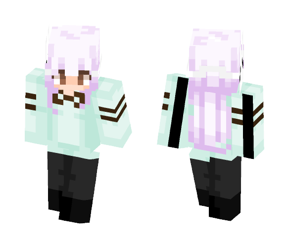 Bunny Mask - Female Minecraft Skins - image 1