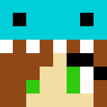 Download Free Blue girl -Dinosaur Onesie Skin for Minecraft image 3 Blue girl -Dinosaur Onesie - Girl Minecraft Skins - image 3