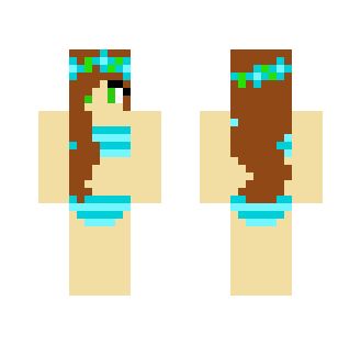 Blue girl -Bikini