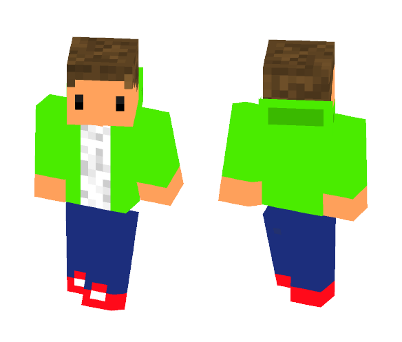 Green Boy - Boy Minecraft Skins - image 1