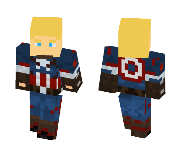 CAPTAIN AMERICA - Comics Minecraft Skins - image 1