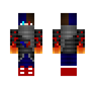 Flame ice boy