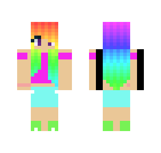 Cute Rainbow Girl