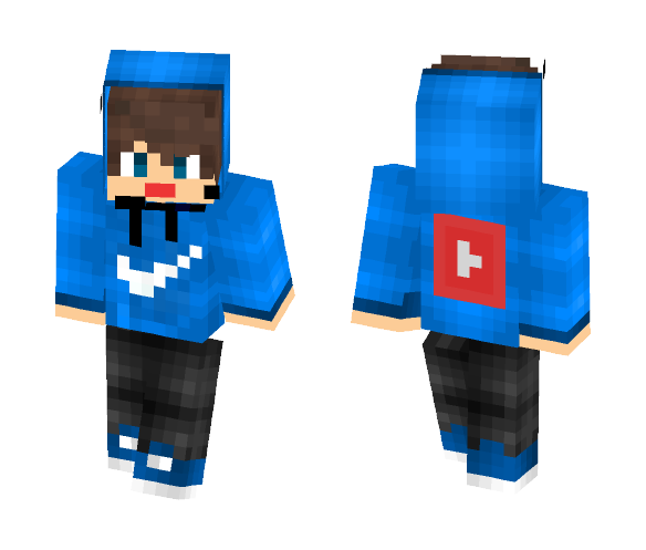Nike/Youtube logo - Male Minecraft Skins - image 1