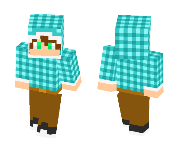 Blue Jacket **EDIT** - Male Minecraft Skins - image 1