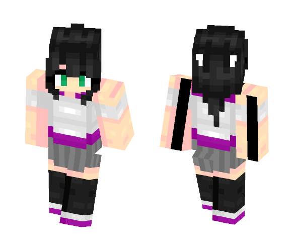 [Original Character] Nishikino AI - Female Minecraft Skins - image 1