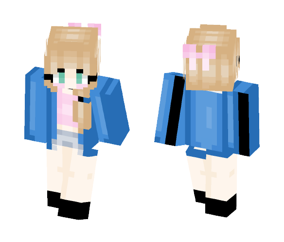 Feeling The Blues - Female Minecraft Skins - image 1