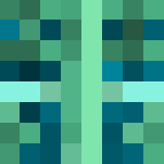 Prismarine Figure - Male Minecraft Skins - image 3