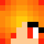Download Free Fire Girl (Fire series) Skin for Minecraft image 3 Fire Girl (Fire series) - Girl Minecraft Skins - image 3