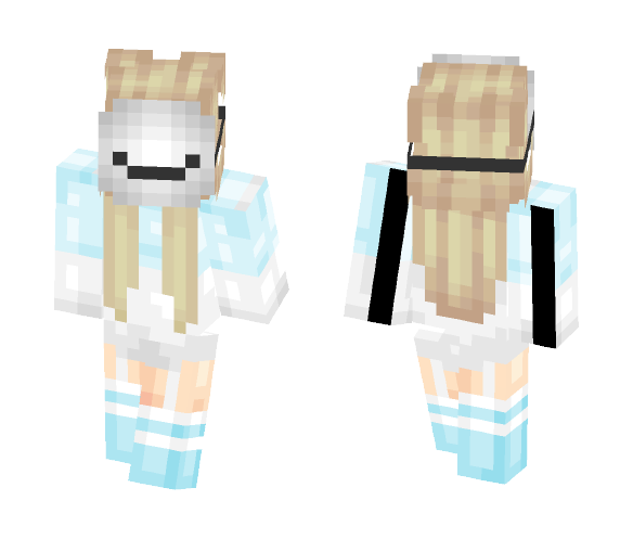 Sad Mask 2.0 - Female Minecraft Skins - image 1