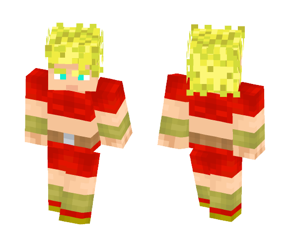 Kale Super Saiyan - Female Minecraft Skins - image 1