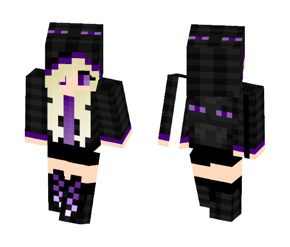 Ender Girl - Girl Minecraft Skins - image 1