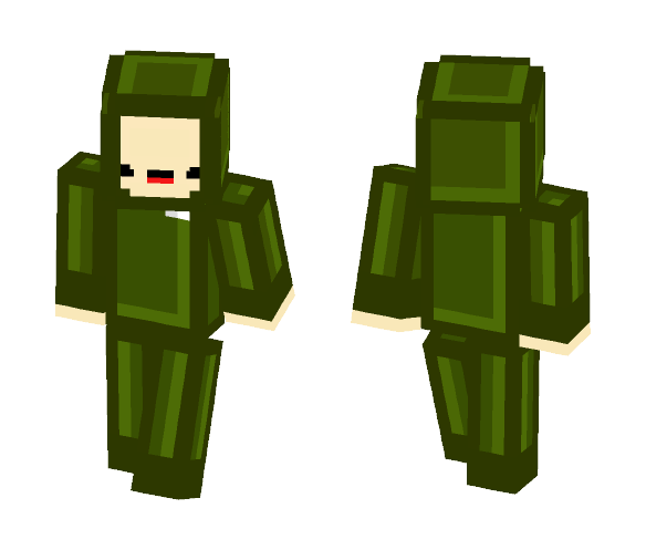 Human - We Love Green - Interchangeable Minecraft Skins - image 1