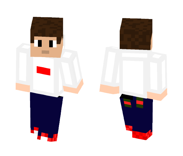 Supreme box logo hoodie - Male Minecraft Skins - image 1