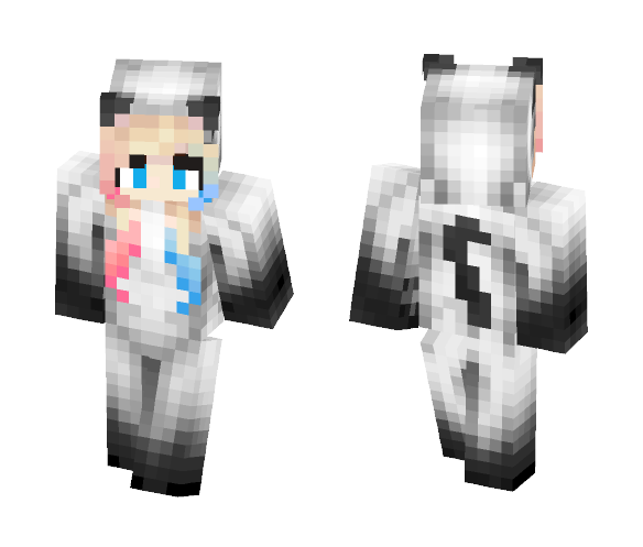 Cat Harley Quinn - Cat Minecraft Skins - image 1