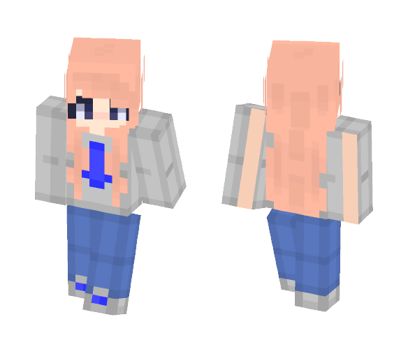 Salmon - Female Minecraft Skins - image 1