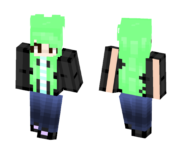 Lime - Female Minecraft Skins - image 1