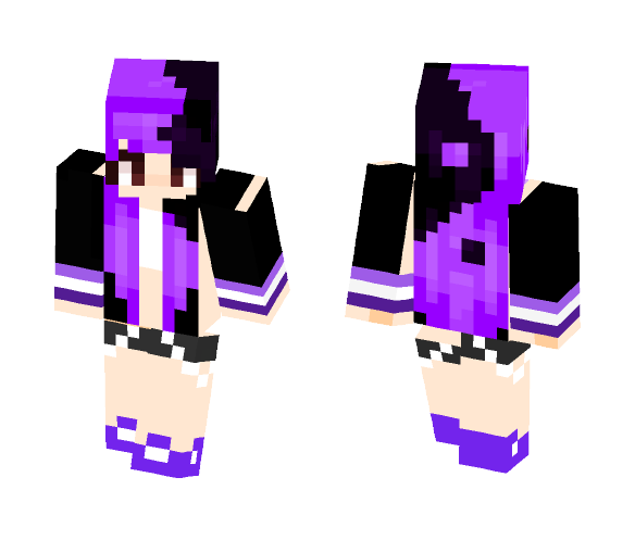 Yin yang - Female Minecraft Skins - image 1