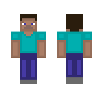 Smooth Steve - Male Minecraft Skins - image 2
