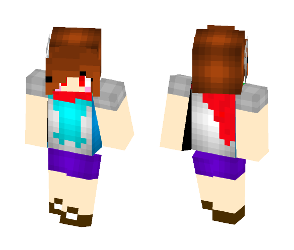 TrashChange Chara - Male Minecraft Skins - image 1